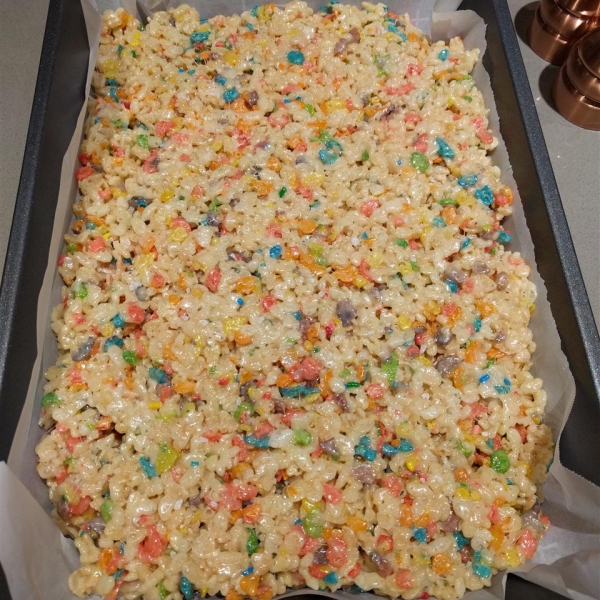 Funfetti® Cake Batter Rice Krispies® Treats