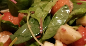 Easy Raspberry Salad