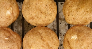 Brown Butter Snickerdoodles with White Chocolate