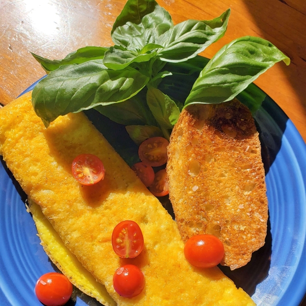 Parmalet (Crisp Parmesan Omelet)