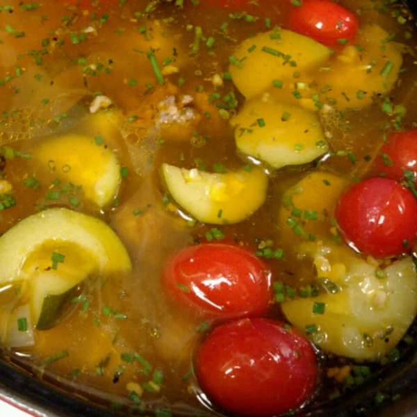 Chef John's Sausage, Zucchini, and Potato Stew