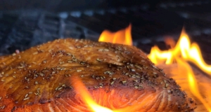 Cedar Plank-Smoked Salmon