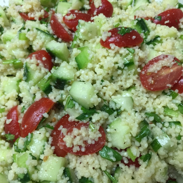 Couscous and Cucumber Salad