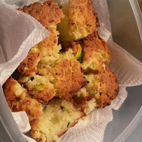 Skillet Zucchini Cornbread