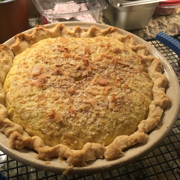 Coconut Custard Pie III