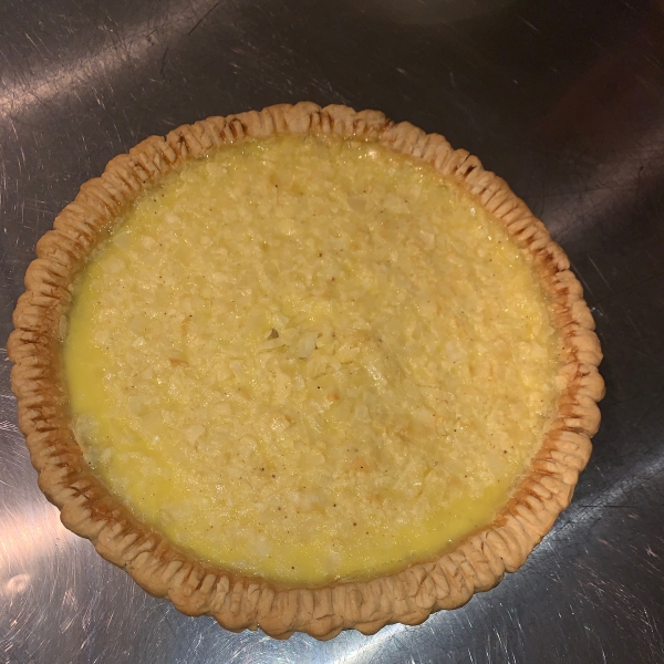 Coconut Custard Pie III