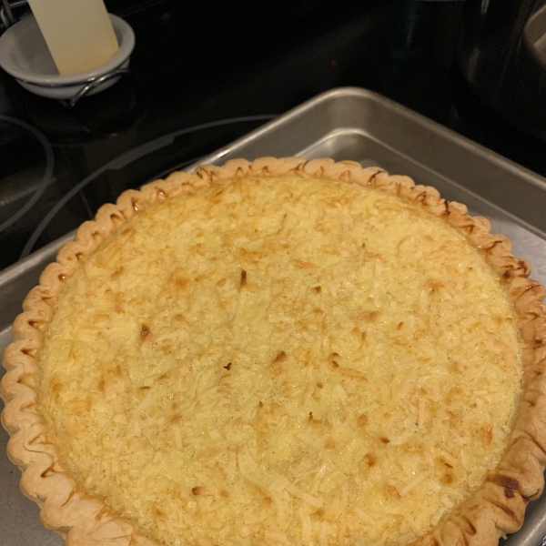 Coconut Custard Pie III