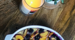 Chef John's Peach Blackberry Flognarde