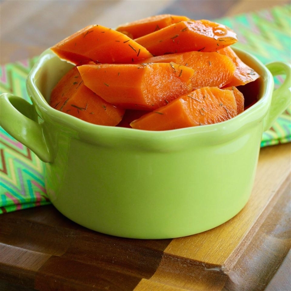 Carrots in Dill Butter