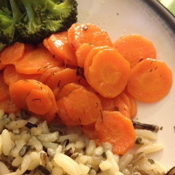 Carrots in Dill Butter