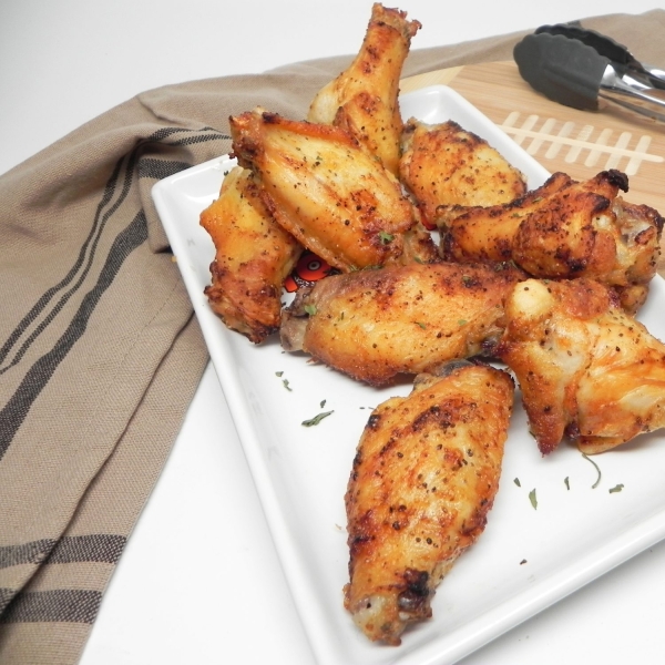 Air Fryer Lemon-Pepper Wings