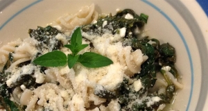 Spinach Cheese Pasta