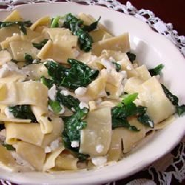 Spinach Cheese Pasta
