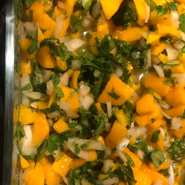 Mango Mint Salsa