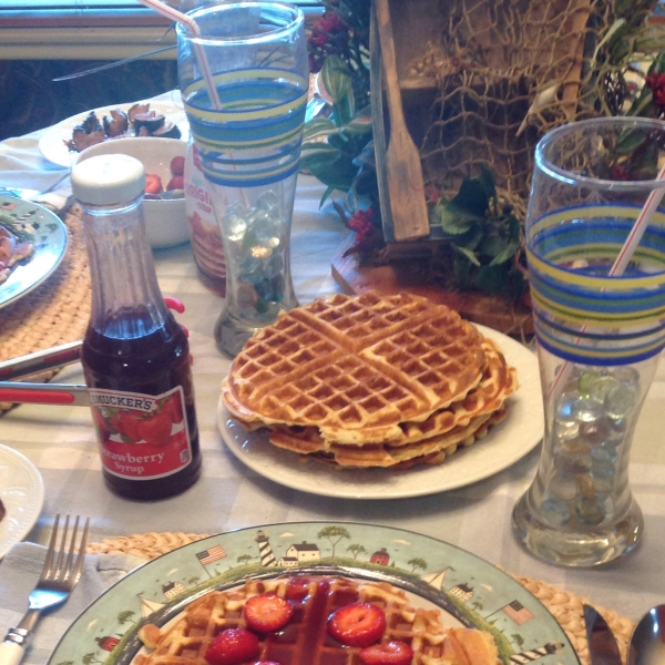 Strawberry Waffles