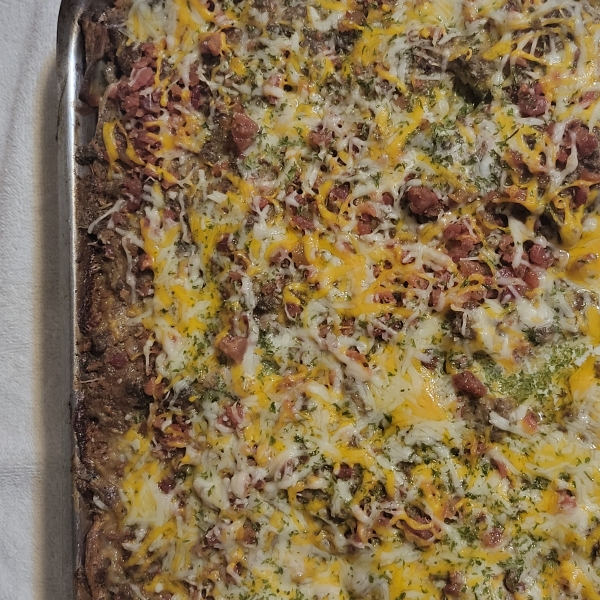 Hamburger Potato Casserole