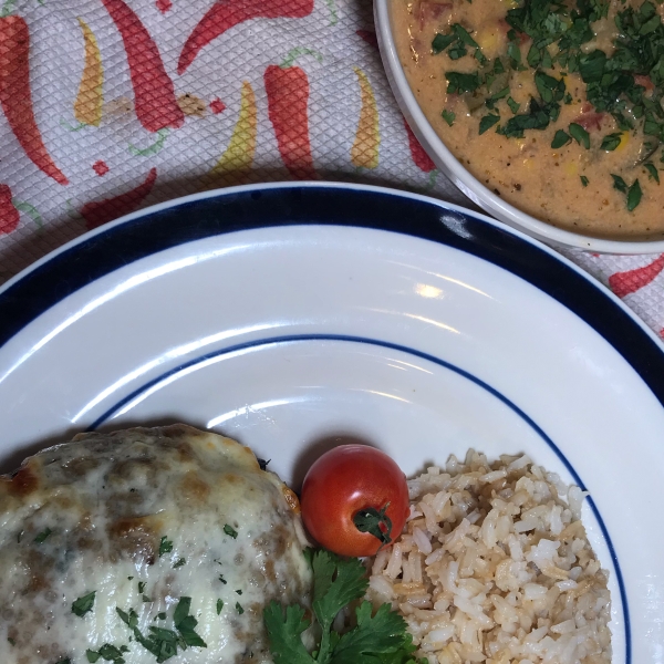 Mexican Zucchini Cheese Soup