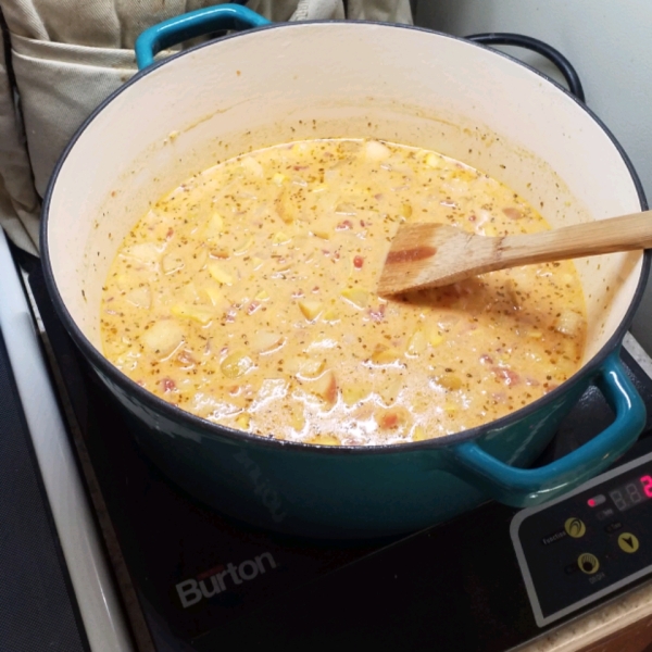 Mexican Zucchini Cheese Soup