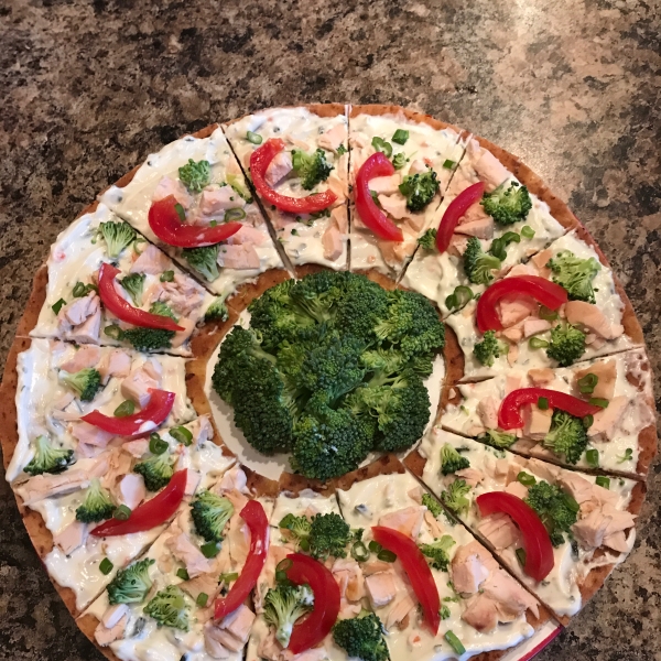 No Bake Pizza Appetizer