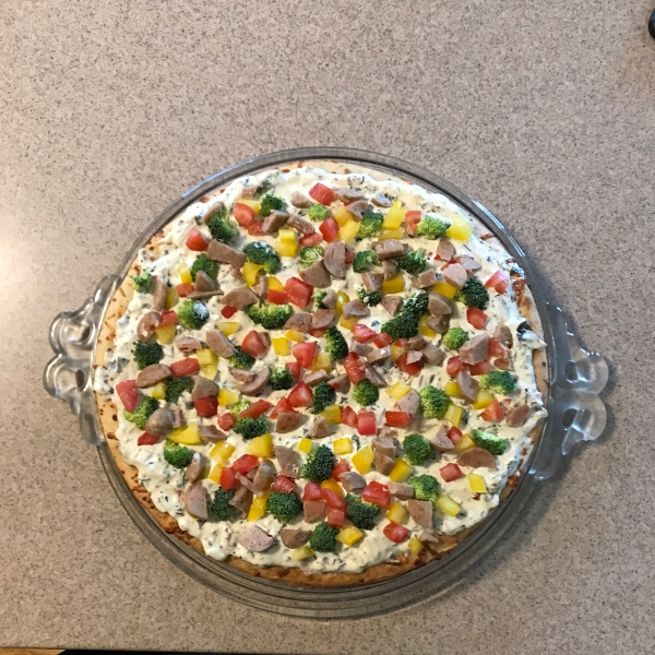 No Bake Pizza Appetizer