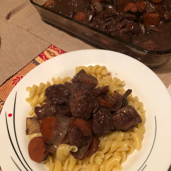 Beef Bourguignon II