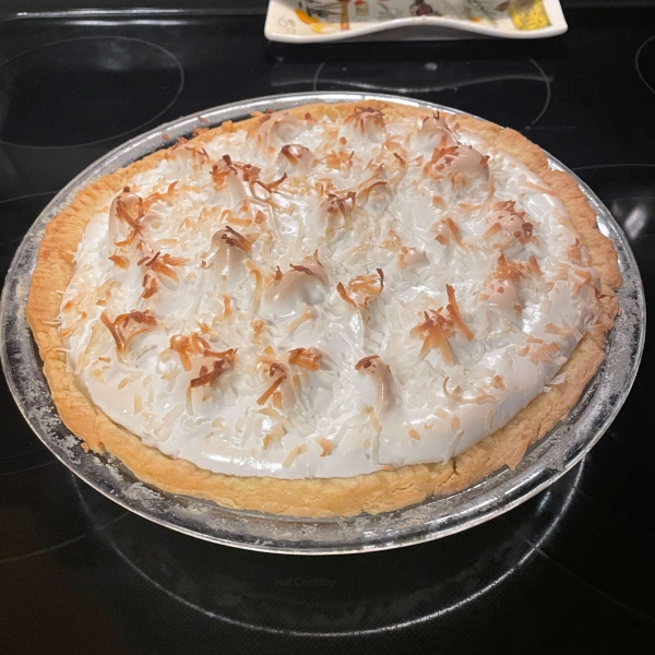 Coconut Cream Meringue Pie