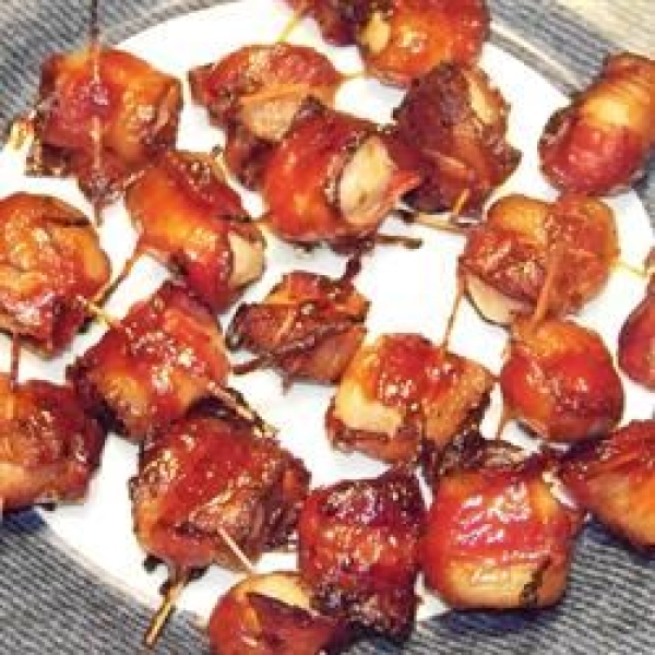 Bacon Wrapped Water Chestnuts II