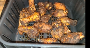 Dry-Rub Air-Fried Chicken Wings