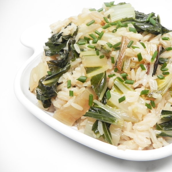 Jasmine Rice with Bok Choy