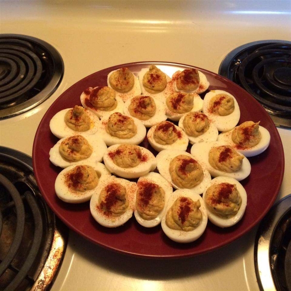 Ranch-Style Deviled Eggs