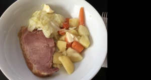 Irish Boiled Ham Dinner