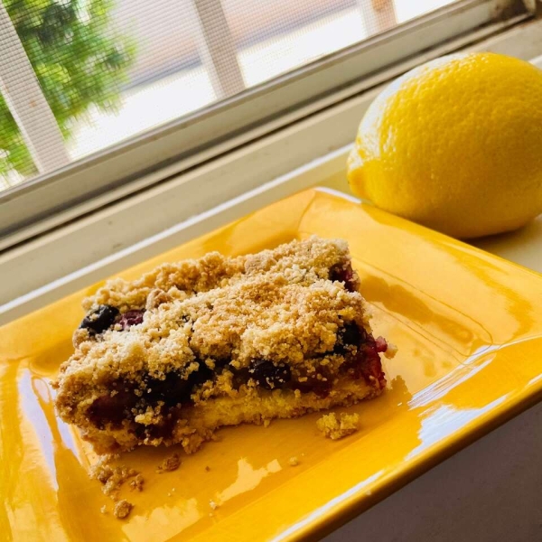 Blueberry-Lemon Crumb Bars