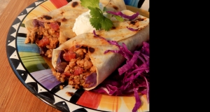 Ground Turkey Burritos That Will Fool Your Kids