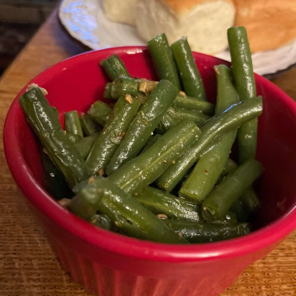 Buttery Garlic Green Beans