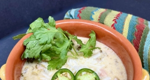 Tomatillo and Chicken Soup