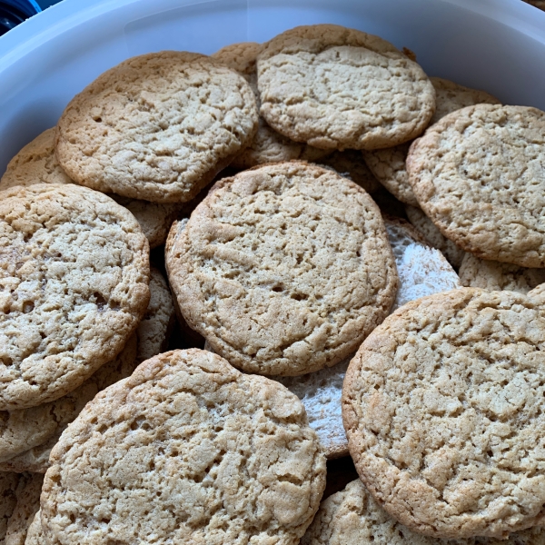 Healthier Classic Peanut Butter Cookies