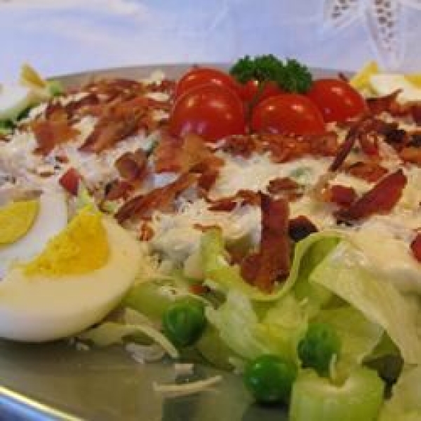 Miss Betty's 24 Hour Lettuce Salad