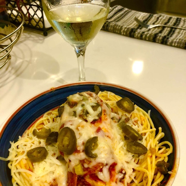 Slow Cooker Chicken Pepperoni