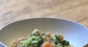 Quinoa, Broccoli, and Chicken Bowl