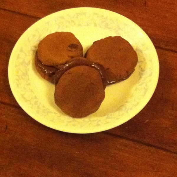 Double Chocolate Sandwich Cookies