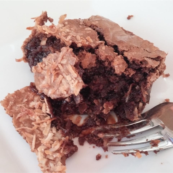 Emily's Chocolate Coconut Brownies