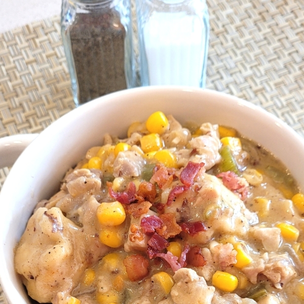 Chicken Thigh and Dumpling Stew