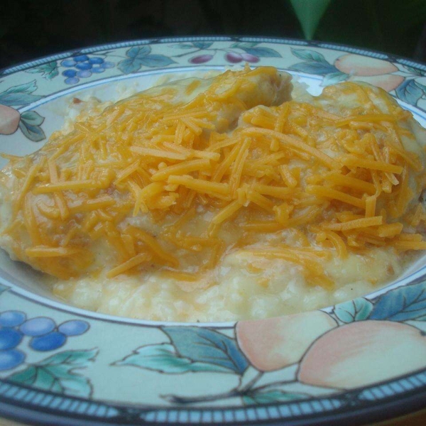 Easy Cheesy Chicken and Rice
