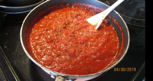 Homemade Tomato Sauce II