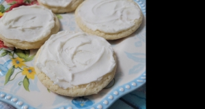 Buttercream-Frosted Lemon Sugar Cookies