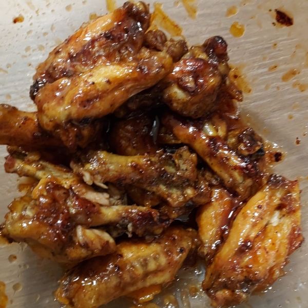 Sweet Chili and Orange Marmalade Glazed Chicken Wings