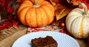 Chocolate-Pumpkin Brownies