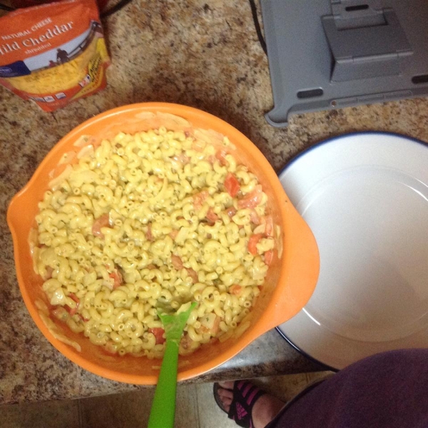 Creamy Poblano Mac & Cheese