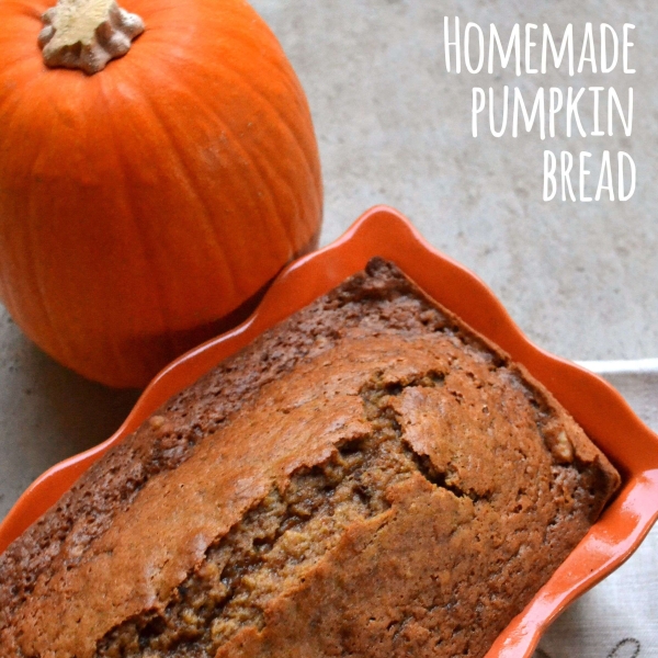 Pumpkin Bread with Raisins and Pecans