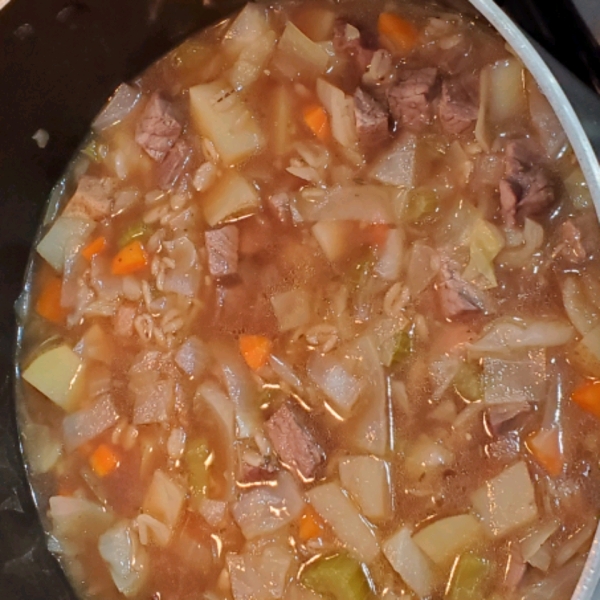 Beef and Barley Soup III